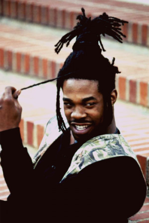 Busta Rhymes in Higher Learning.