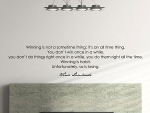 Vince Lombardi Motivational Business Quote Wall by MyVinylStory, $23 ...