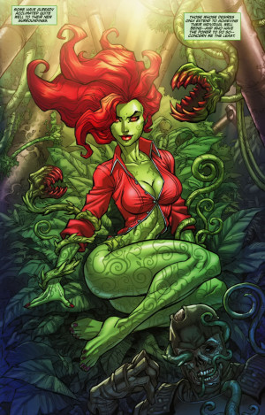 Poison Ivy settling nicely in Gotham Central Park her new home in ...