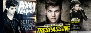 Adam Lambert Trespassing Profile Facebook Covers