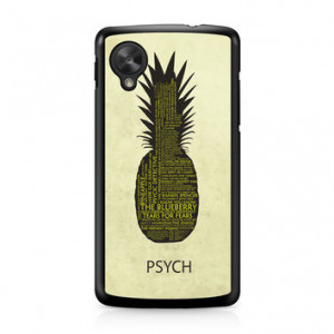 Psych Pineapple Quotes Nexus 5 case