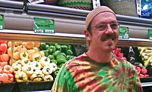 ... is wearing his produce camouflage shirt today. | Willy Street Co-op
