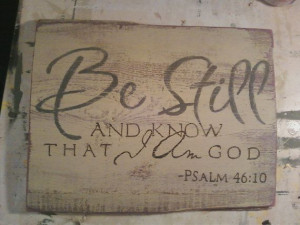 One of my all time favorite Bible verses on Distressed barn wood