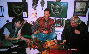 Chris Stein, Jello Biafra and HR Giger ( http://www ...