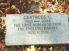 Olympics Photos - Gertrude Ederle - Ederle's headstone at Woodlawn ...