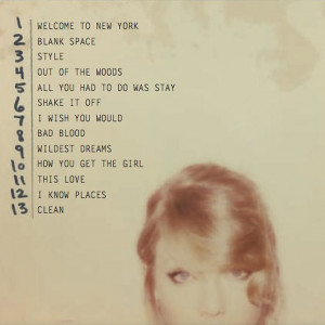 ... Taylor Swift uns endlich verraten, welche Songs auf ihrem neuen Album