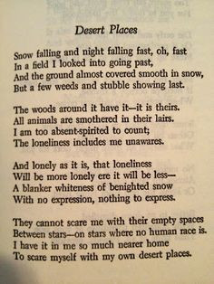 Winter Poems Robert Frost Robert frost poetry