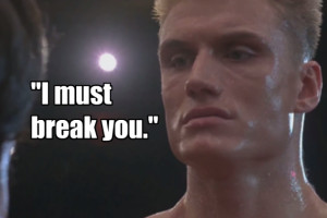 ... , he dies” are two of the greatest quotes in sports movie history