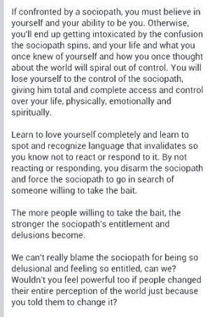 ... , do not respond to their delusional statements. Narcissistic Abuse
