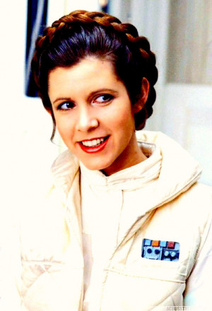 Leia: Why, you stuck up, half-witted, scruffy-looking Nerf herder ...
