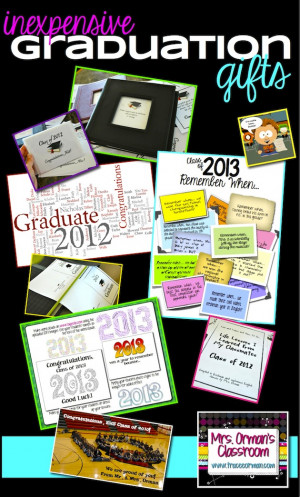 Ten Thoughtful and Inexpensive Graduation Gifts for Your Students