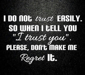 Trust Quotes