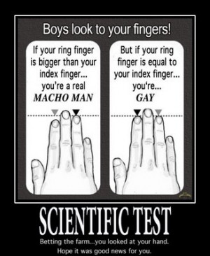 Boys, Look at your Fingers