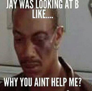 Baby Beyonce and Jay Z Meme