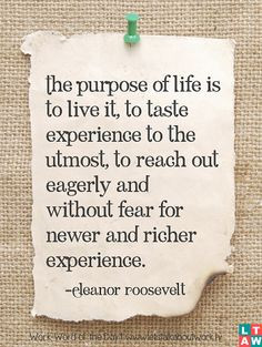 ... to the fullest today…experience something new and different. More