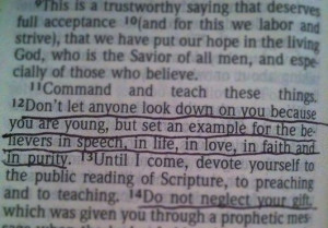 Encouraging Bible verses.