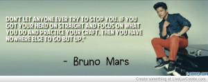Bruno Mars Quote