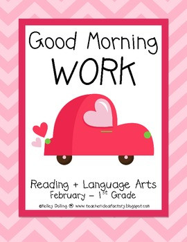 Good Morning Work - Reading - February (1st Grade)