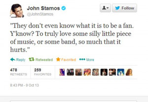 John Stamos gets it.