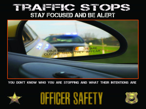 Police Officer Motivation Poster – Traffic Stops 24×18