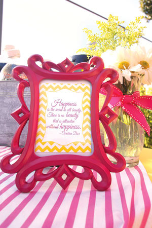 Beauty-Themed Bridal Shower