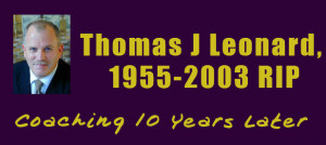 Thomas Leonard and Professional Coaching: Ten Years Later