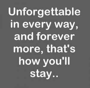 Unforgettable by Nat 