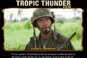 Robert Downey Jr in Tropic Thunder (2008)