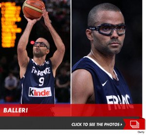parker diaw and de colo parker is playing he just has to wear goggles ...