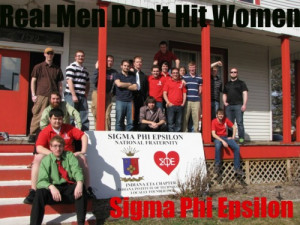 From the men of Indiana Tech’s Sigma Phi Epsilon, including my ...
