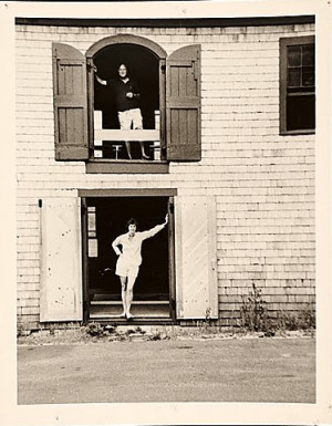 Robert Motherwell and Helen Frankenthaler in Provincetown.