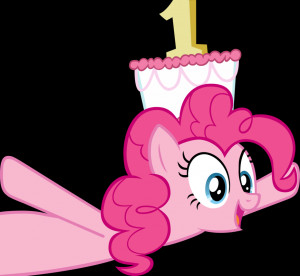 Pinkie Pie With Cake Hat...