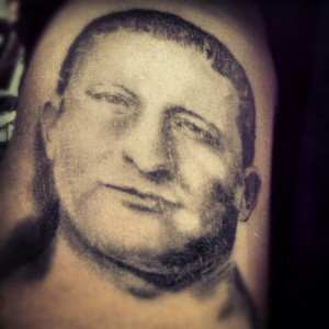 Carlo gambino tattoo. La cosa nostra.