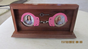Handcuff Desk Set Picture Frame by Cuffems on Etsy, $75.00 Might as ...