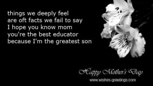 Mother And Son Quotes And Sayings