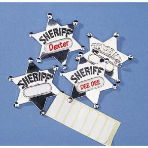 toy sheriff badges