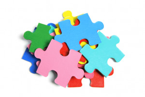 96367333 Jigsaw pieces 300x200 Pile of jigsaw puzzle pieces