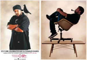 Rapper Ice Cube Celebrates Charles and Ray Eames