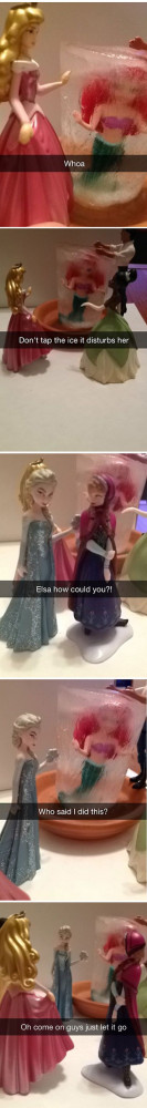 Disney princess snapchat story
