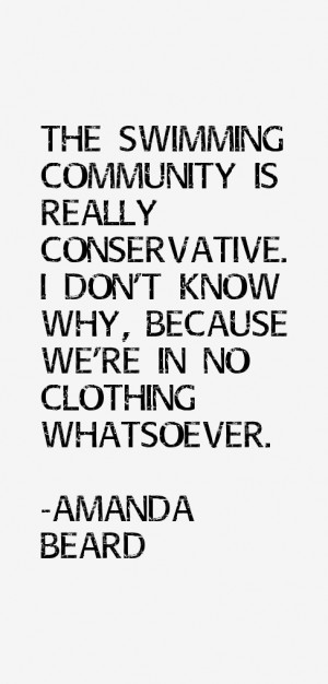 Amanda Beard Quotes amp Sayings