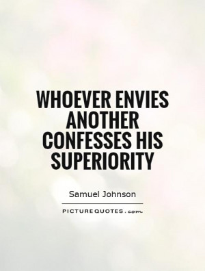 Envy Quotes Samuel Johnson Quotes