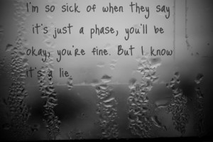 last night, lie, quote, sick, skillet, text