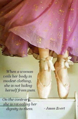 modesty is beautiful