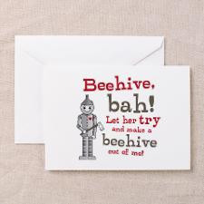 Tin Man Beehive Quote Greeting Cards (Pk of 20) for