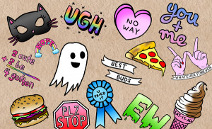 tumblr collage stickers