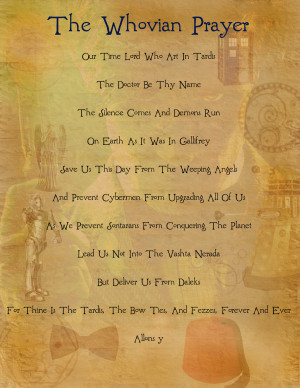 The Whovian Prayer by Emmylyn-24
