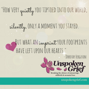 Grief Quote: How very quietly you tiptoed
