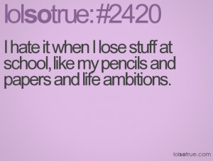 lol so true quotes about school