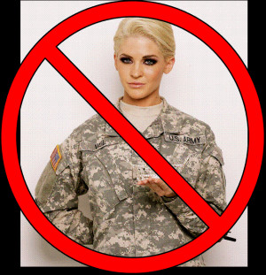 Women In The Army Quotes Army no hotchics. seriously?
