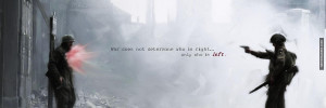 War Quotes Twitter Header Cover